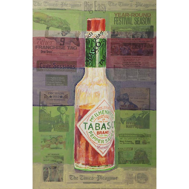 Tabasco 36x24 Mixed Media