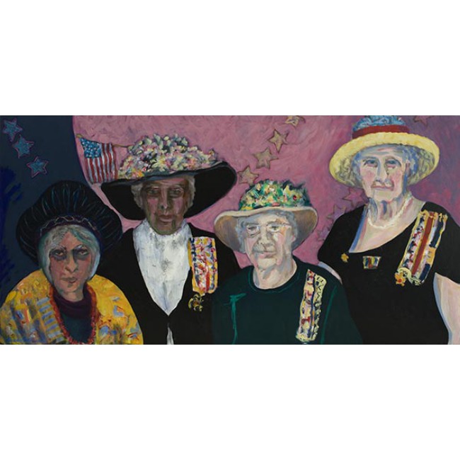 Daughters of the American Revolution 24x48 Oil on Canvas